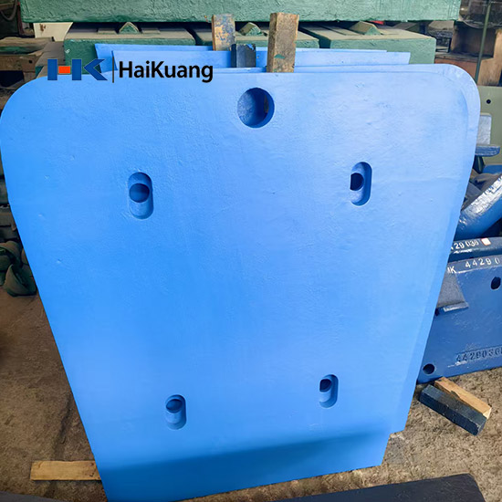 Jaw Crusher Side Plate