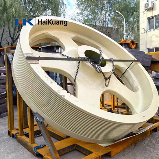 Belt Pulley  Flywheel for Jaw Crusher