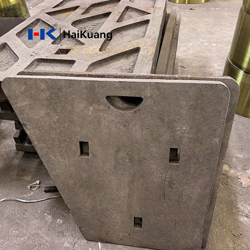 Lower Cheek Plate RH for Jaw Crusher