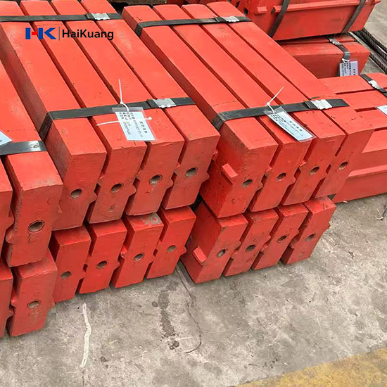 Impact Crusher Blow Bar | High Chrome & Alloy Crusher Wear Parts Manufacturer