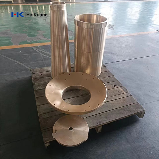 Bronze bushing for cone crusher