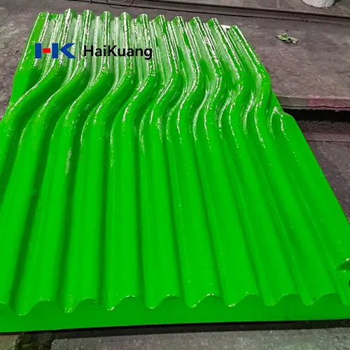 Corrugated Swing Jaw Plate for Jaw Crusher