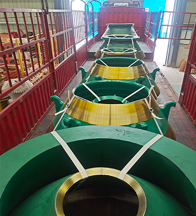 Mining crusher wear parts including cone crusher mantle concave and jaw plates