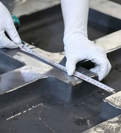 How to measure jaw plate dimensions for replacement parts